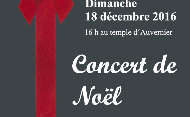 Concert de Noël de l'Avenir d'Auvernier