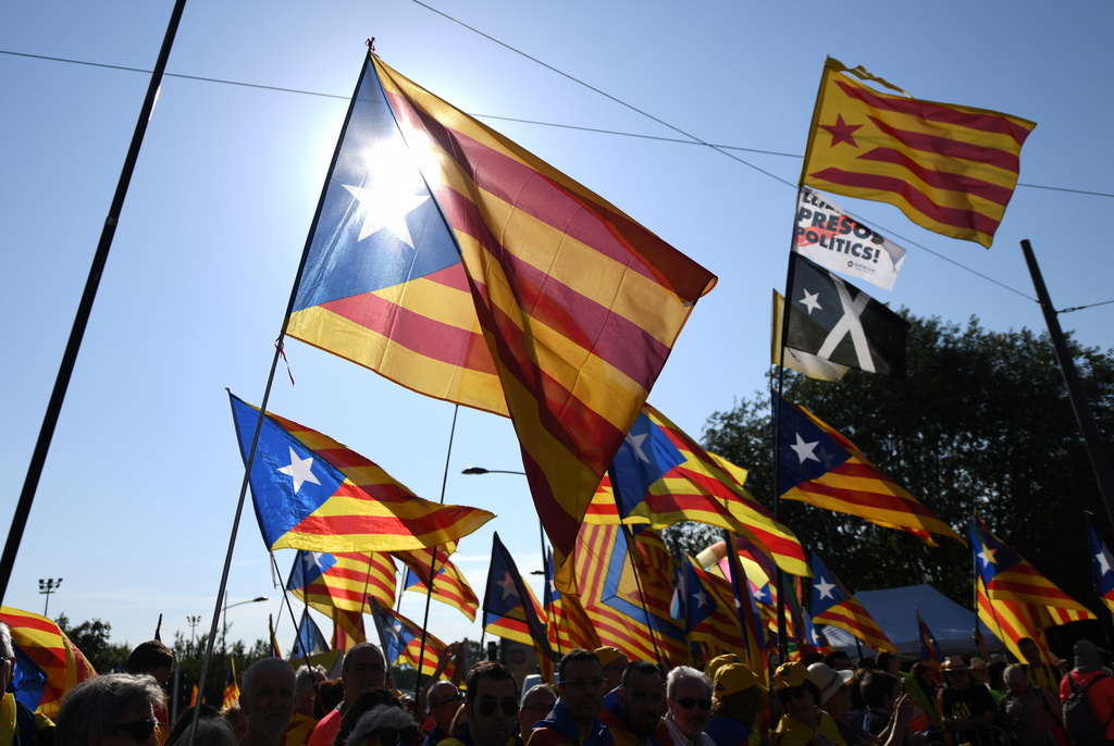 Les dirigeants catalans avaient fait une tentative de sécession de la Catalogne en 2017. (Archives)