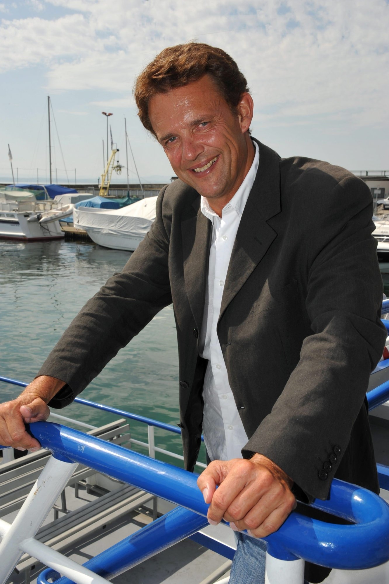 Jean-Jacques Wenger, en 2011. Il dirigeait alors la Société de navigation sur les lacs de Neuchâtel et Morat.