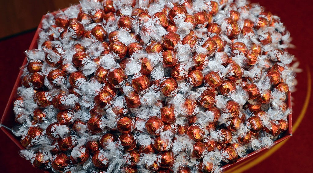 Les chocolats concernés sont les fameuses boules de la marque zurichoise.