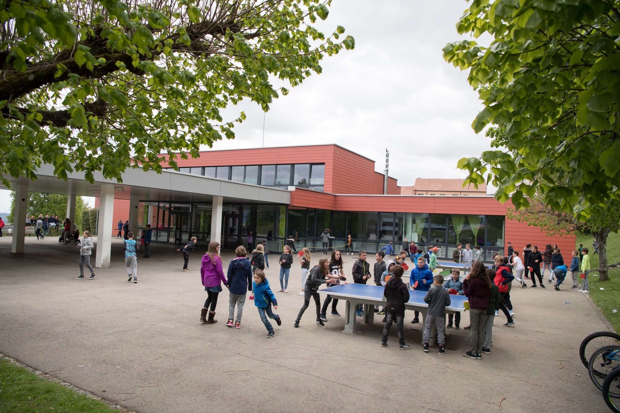 Le collège primaire de la Fontenelle, à Cernier, sera-t-il le premier à tester l'expérience "zéro déchet"? Rien n'est encore décidé.