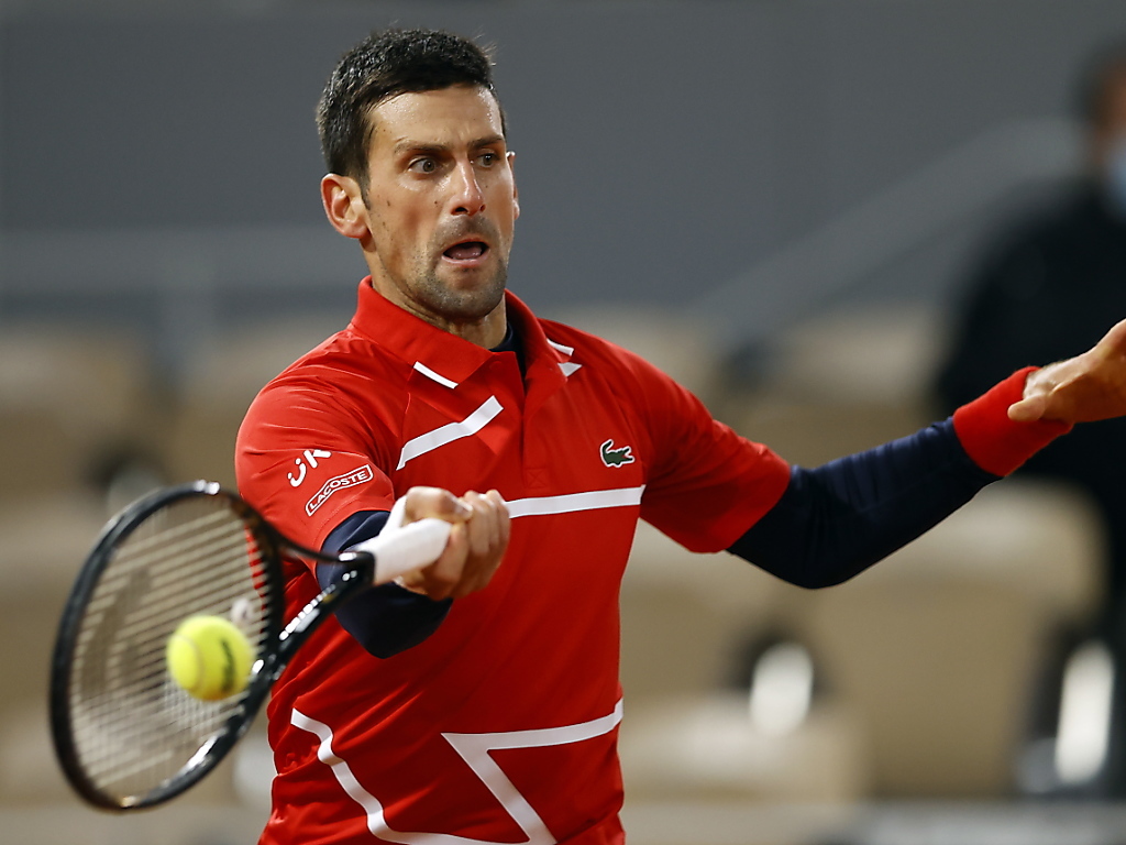 Djokovic a perdu 25 jeux dans ses quatre premiers tours à Paris