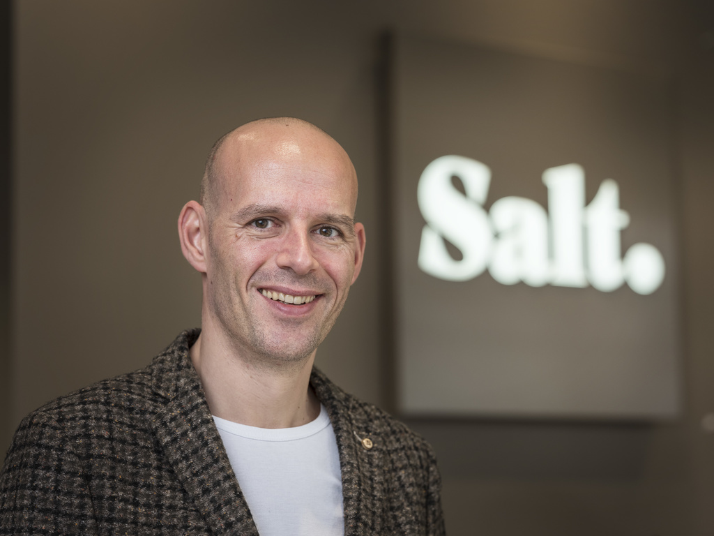 Pascal Grieder, directeur général de Salt, précise que le service 5G est en place depuis le mois d'août.