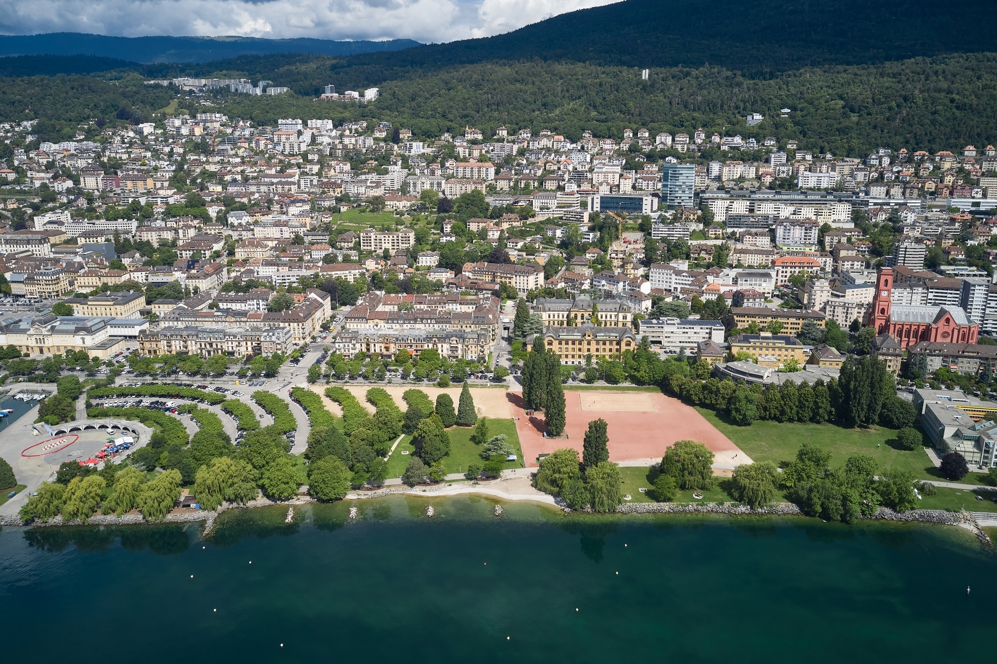 La ville de Neuchâtel a été victime de deux secousses au cours de ce mois de juin 2021.