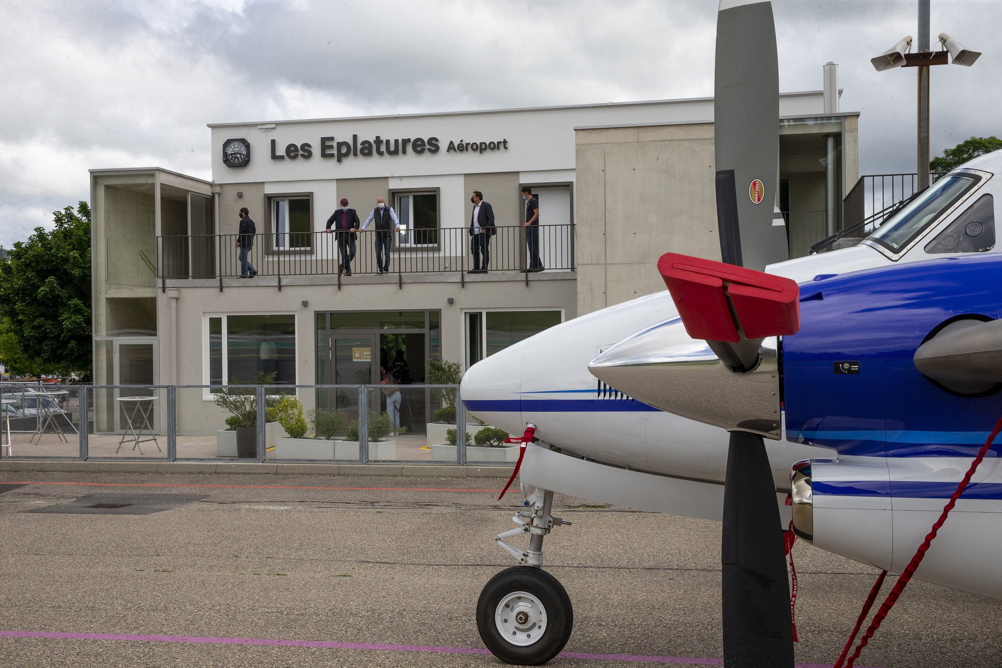 L'inauguration officielle du terminal de l'aéroport des Eplatures a eu lieu ce jeudi 24 juin.