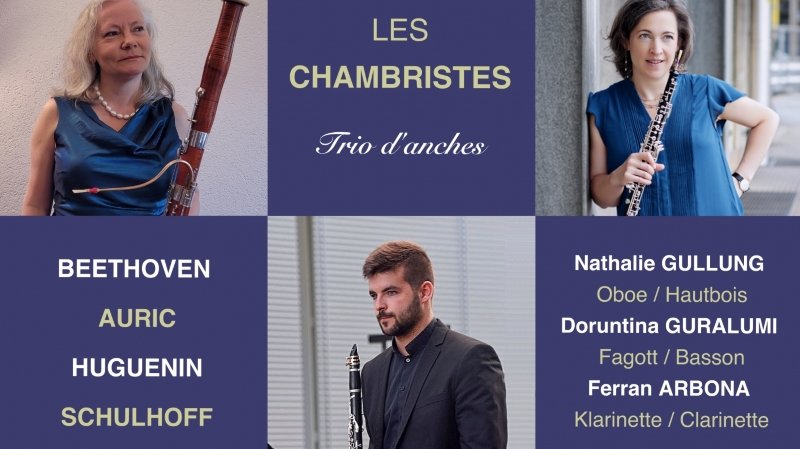 Concert des Chambristes : Trio d'anches