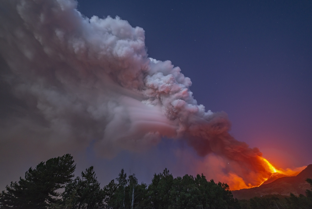 Les éruptions de l'Etna sont nombreuses et souvent impressionnantes. (archives)