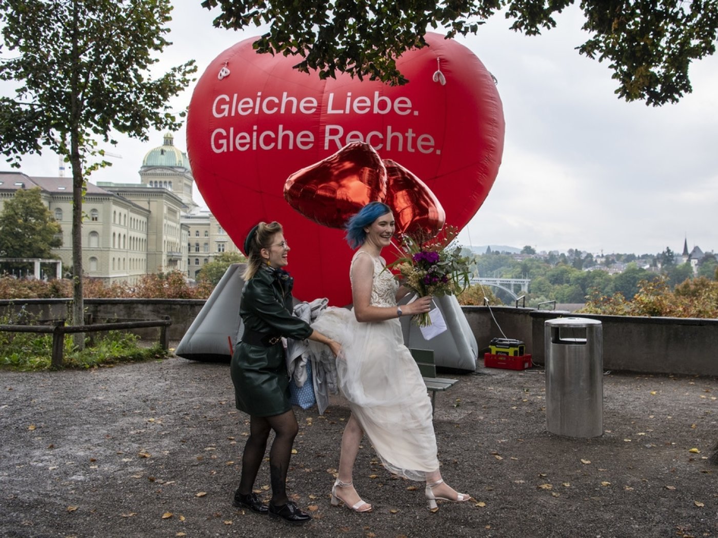 Les Suisses ont accepté le "mariage pour tous" le 26 septembre dernier.