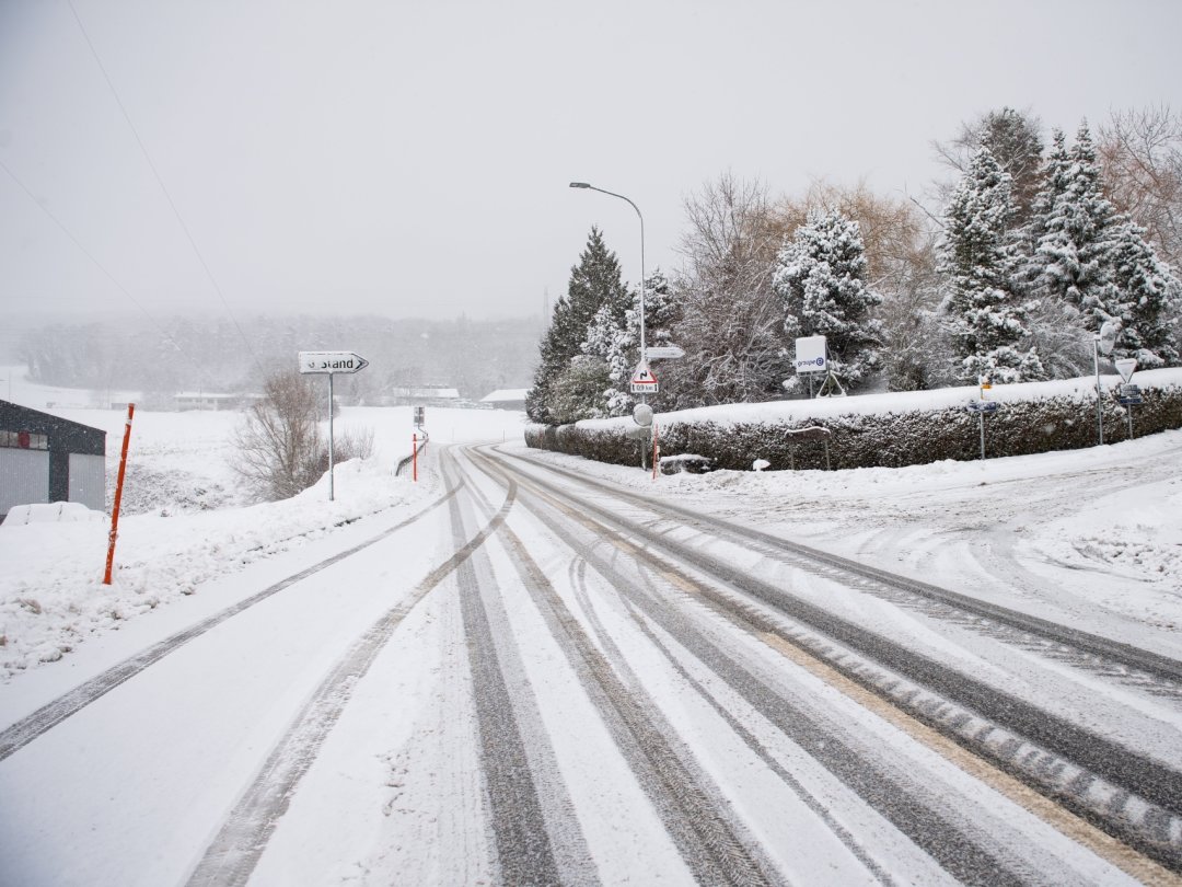 Qui dit neige dit encore davantge de prudence pour les automobilistes (image d'illustration).