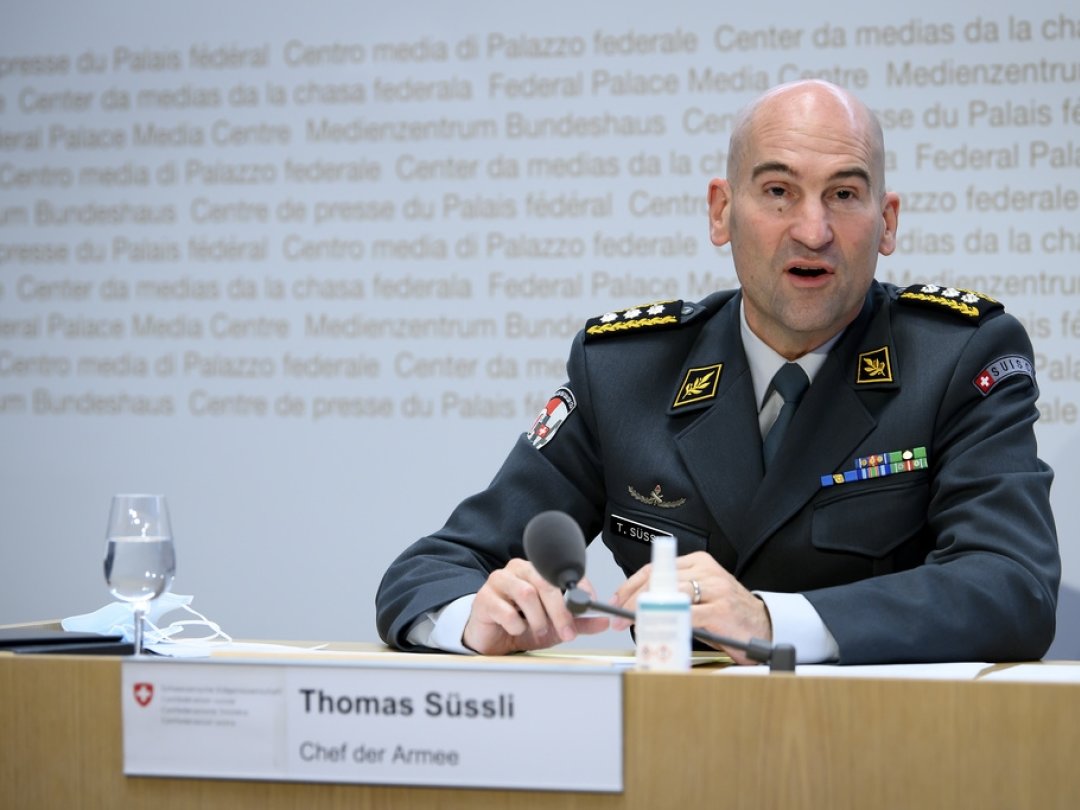 Selon son chef Thomas Süssli, l'armée a augmenté ses capacités dans le domaine cyber et dans le service de police aérienne après l'attaque de la Russie contre l'Ukraine.