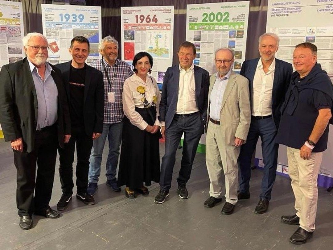 Les responsables d’Expo.02 étaient réunis à Bienne pour la fête des 20 ans de la manifestation.