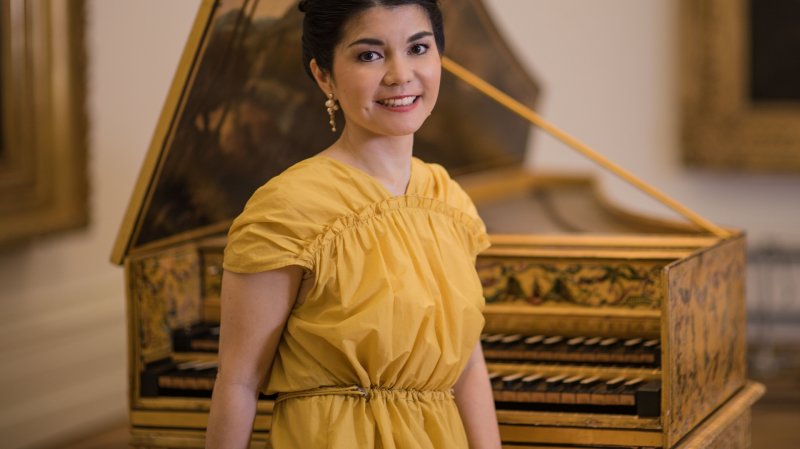 Concert de Aya Hamada sur le clavecin Ruckers
