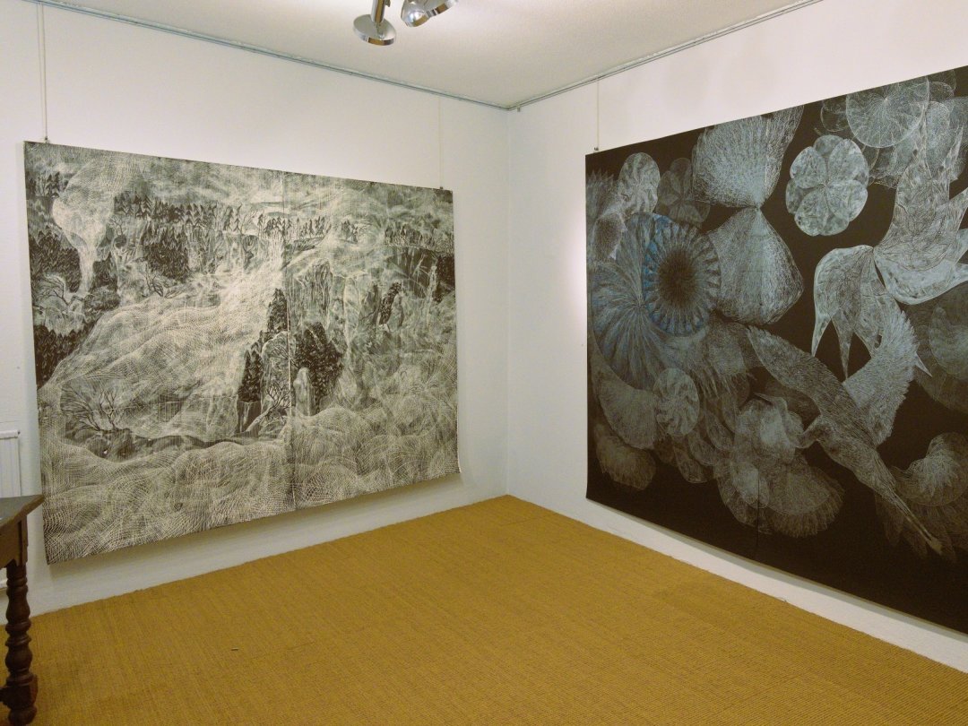 Jan Vicar, "Le héron", 2017 et "La falaise", 2006