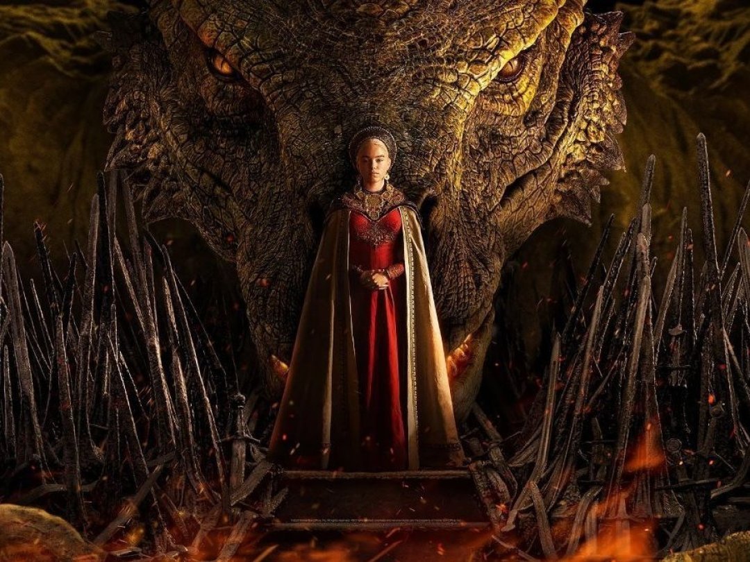 La jeune Rhaenyra Targaryen, incarnée par l’Australienne Milly Alcock, dans «House of the Dragon».