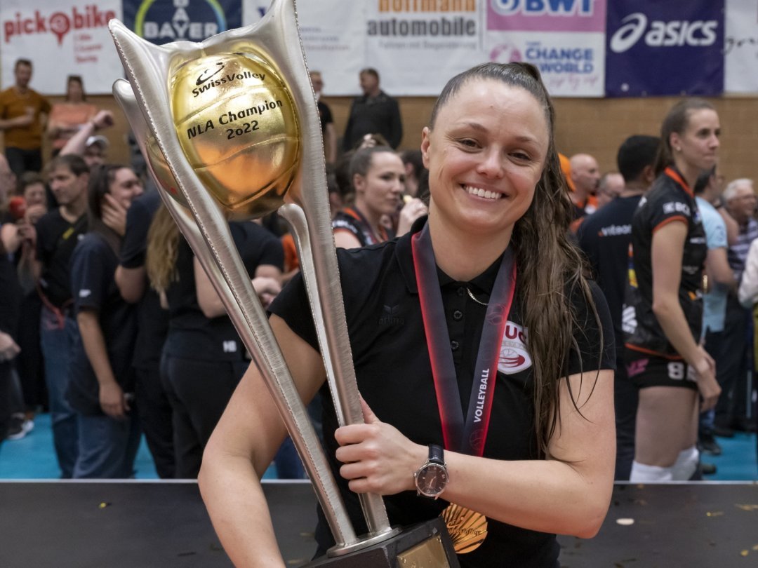 Lauren Bertolacci veut soulever pour la quatrième fois le trophée décerné aux championnes de Suisse.