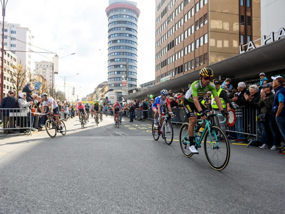 En 2019, l'arrivée de la première étape du Tour de Romandie avait eu lieu à La Chaux-de-Fonds.