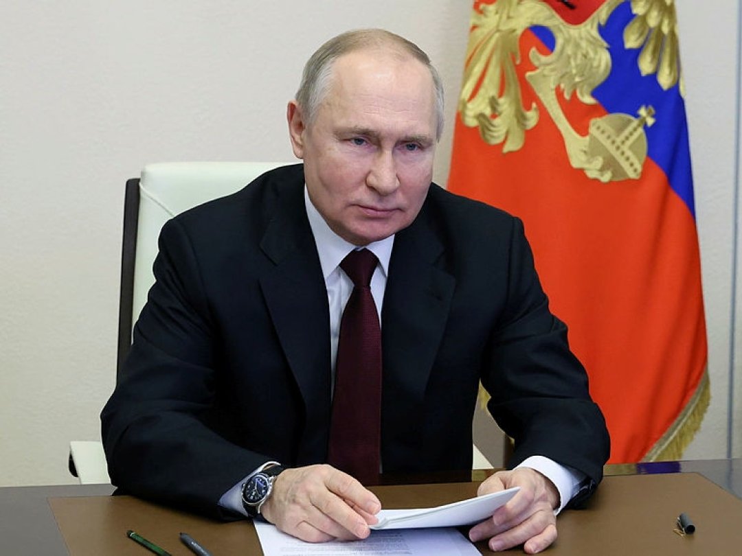 Le président russe, Vladimir Poutine, brandit de façon récurrente la menace de l'arme nucléaire.