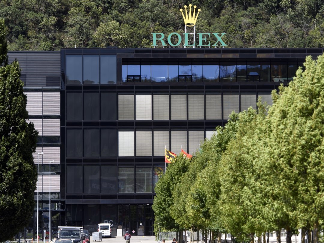 Le centre de production de Rolex, à Bienne.