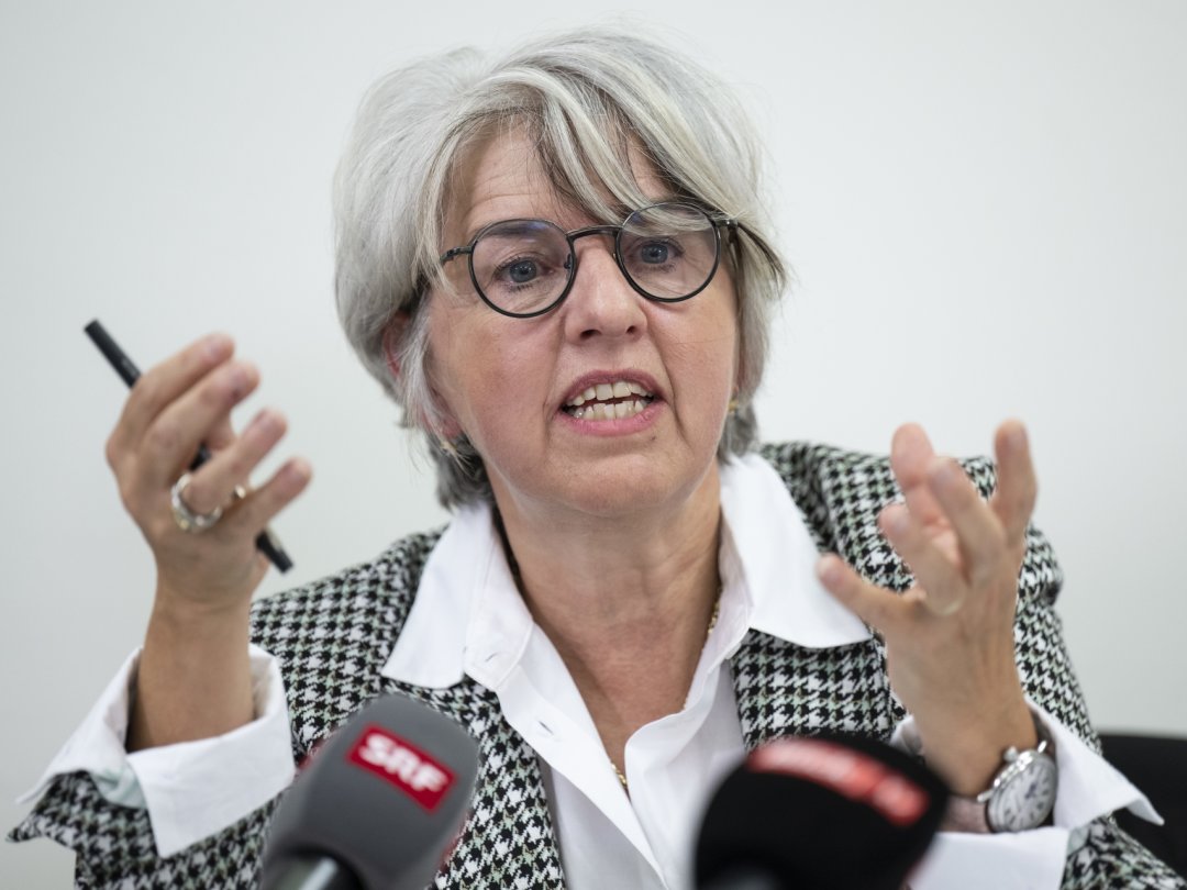 La nouvelle élue au Conseil fédéral, Elisabeth Baume-Schneider, est disposée à s'emparer du dossier de Moutier.