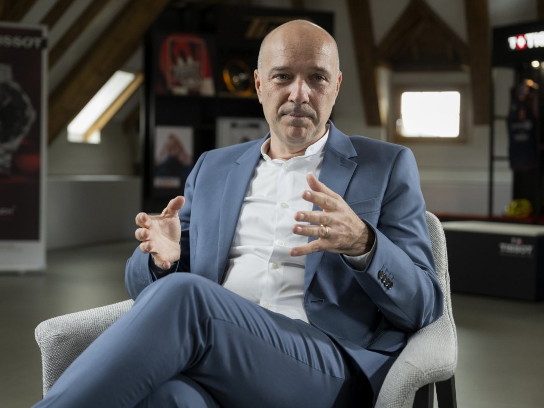 A la tête de Tissot depuis 2020, Sylvain Dolla a essentiellement travaillé à la transformation digitale de l'entreprise.