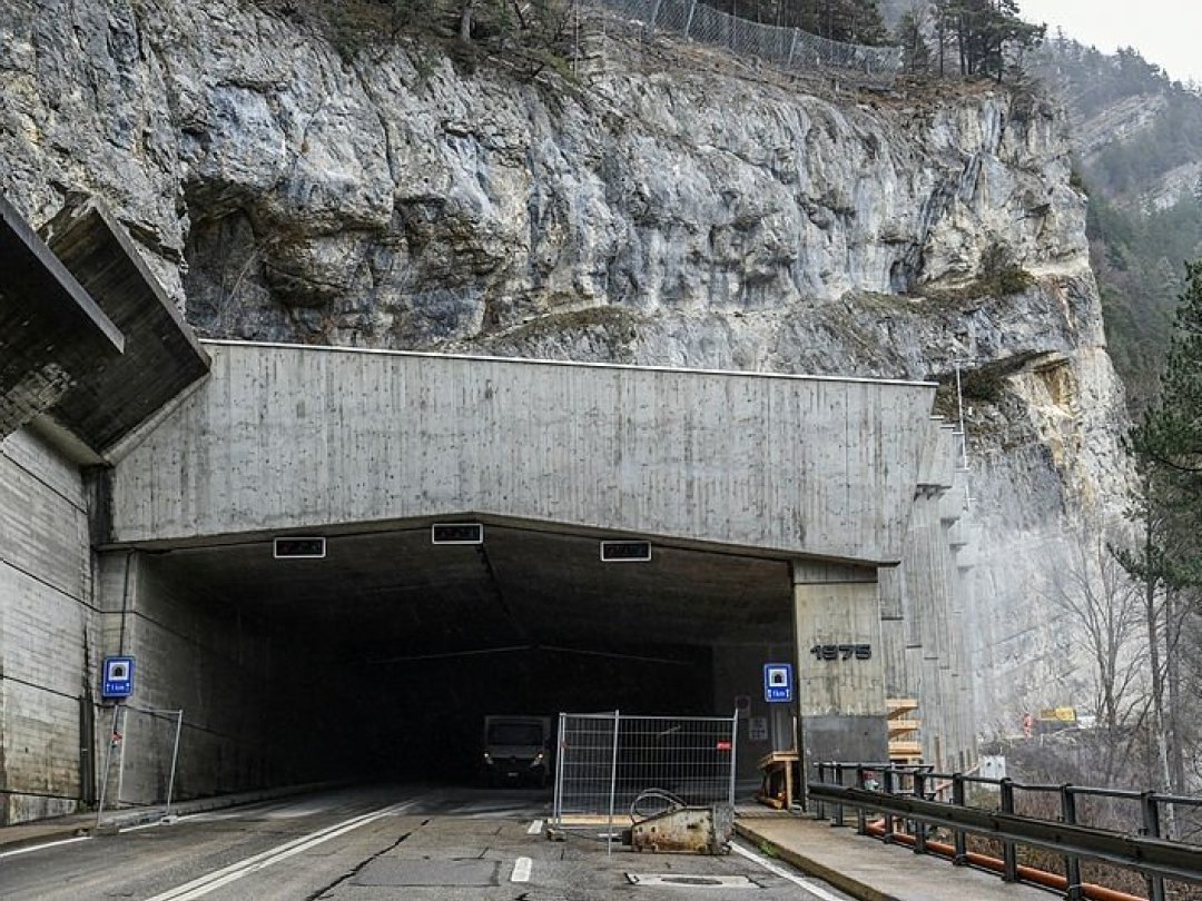 Le tunnel de la Clusette sera fermé dès lundi matin 24 avril à 6 heures.