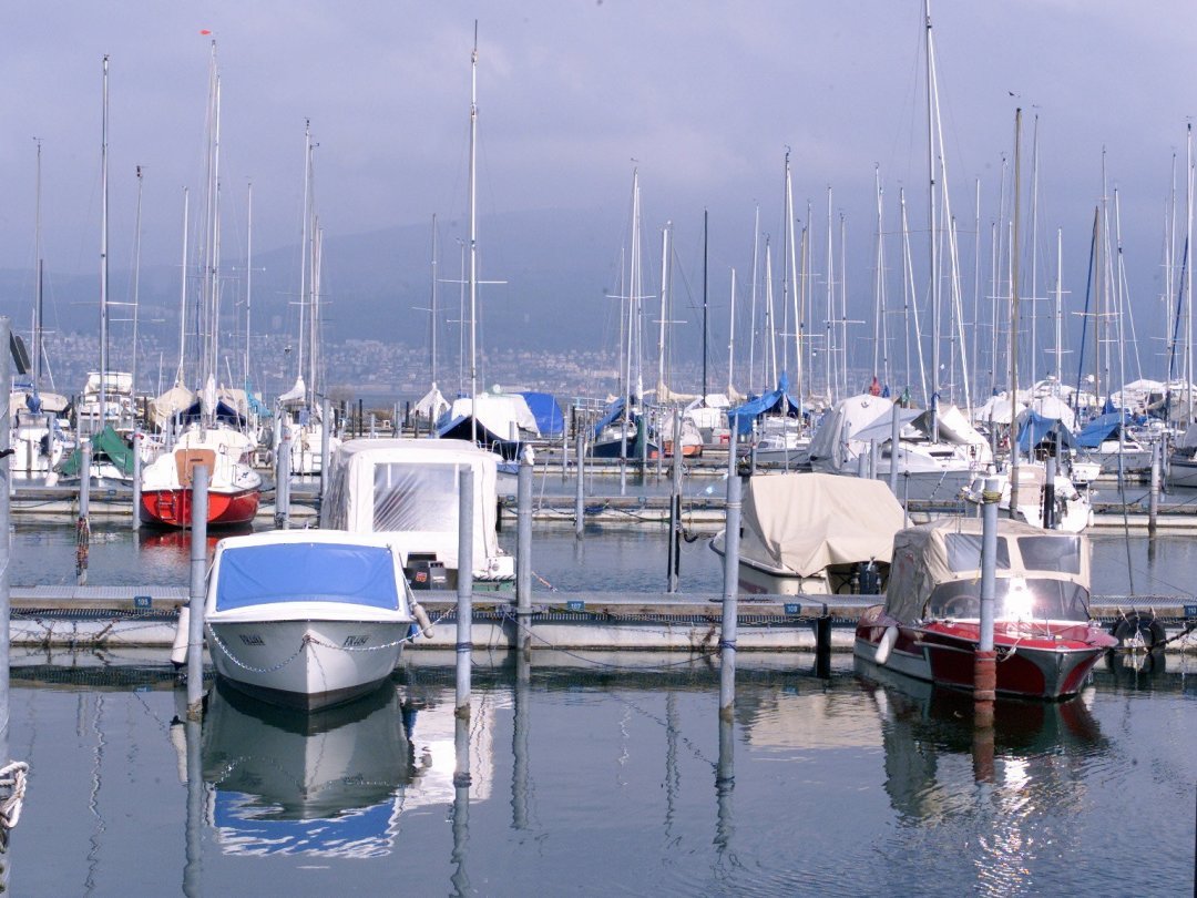 Des hydrocarbures ont pollué les eaux du lac de Neuchâtel, à Portalban, mardi 4 juillet.