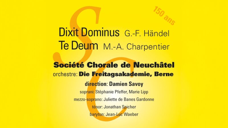 Concert baroque de la Société chorale de Neuchâtel