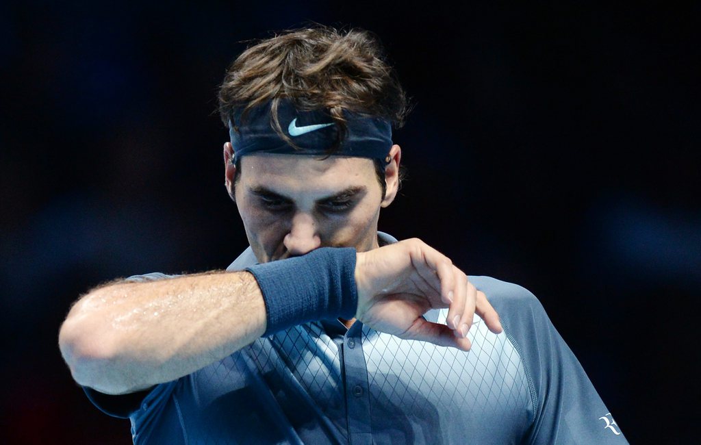 Roger Federer n'a pas tenu le choc face à Novak Djokovic.