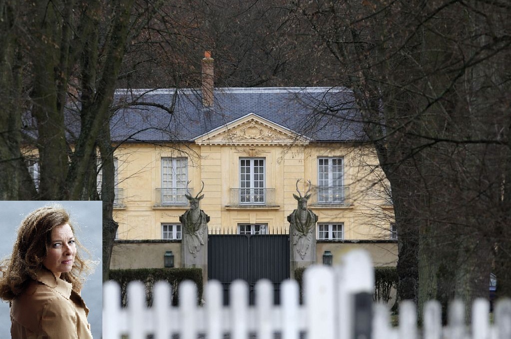 La Première dame est toujours en cire de repos à la résidence La Lanterne, à l'ouest de Paris.