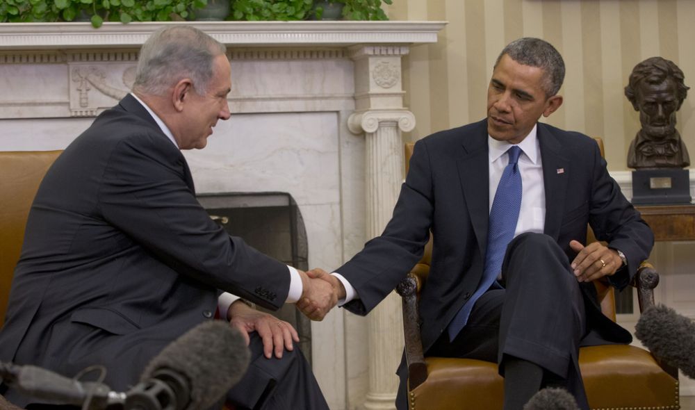 Barack Obama et Benjamin Netanyahu se sont entretenus lundi à Washington.