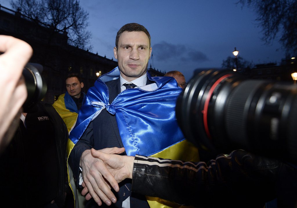 Vitali Klitschko ne sera pas président de l'Ukraine. Il se verrait plutôt en maire de Kiev.
