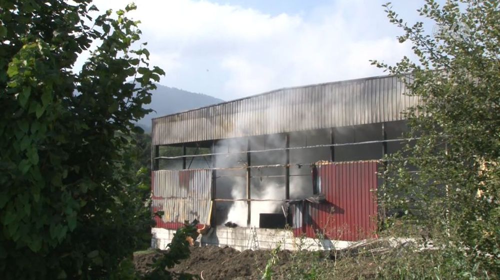Le bâtiment de l'entreprise avait été fortement endommagé, les dégâts se chiffrant à plusieurs centaines de milliers de francs.