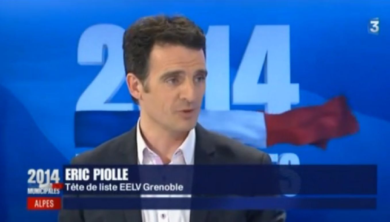 Eric Piolle a de bonnes chances de remporter la mairie de Grenoble pour Europe Écologie Les Verts.
