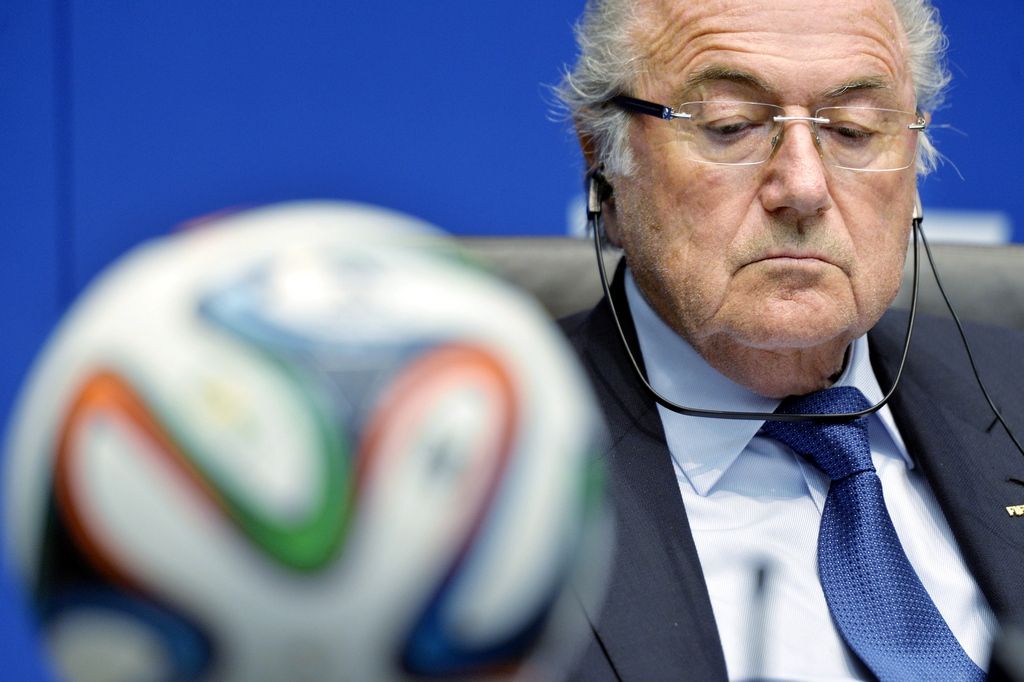 Le président de la FIFA Joseph "Sepp" Blatter.