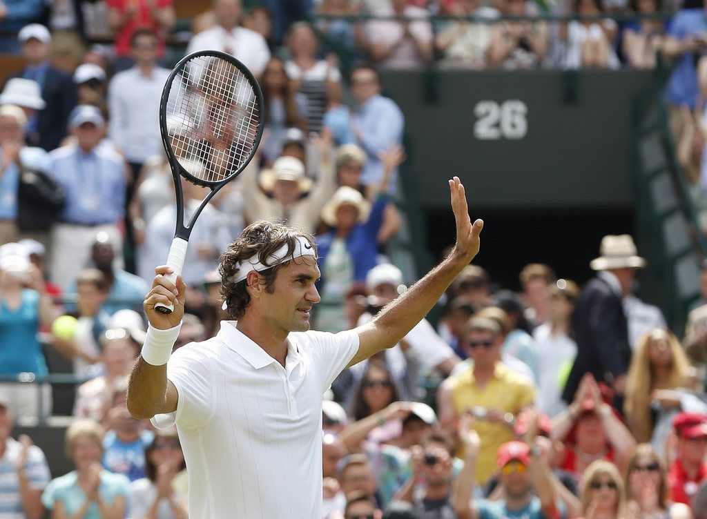 Roger Federer retrouve le gazon de Wimbledon.