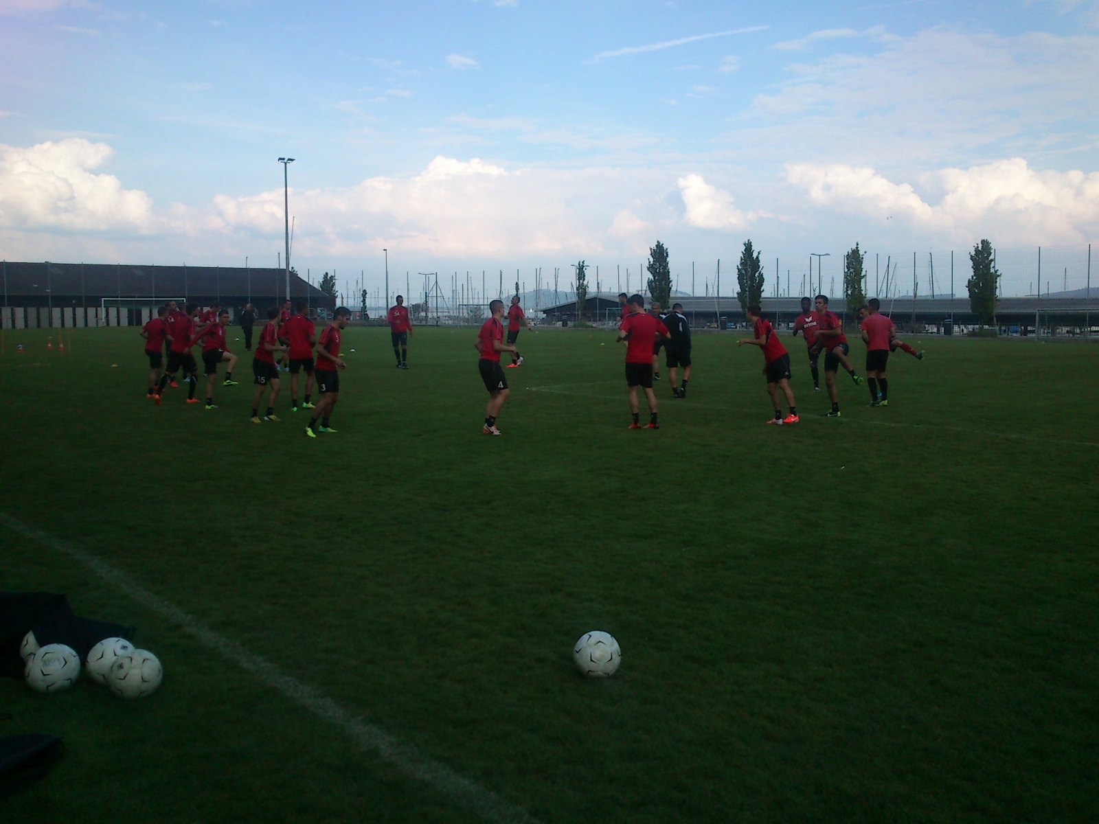 Les rouge et noir préparent sérieusement les finales face à Fribourg.