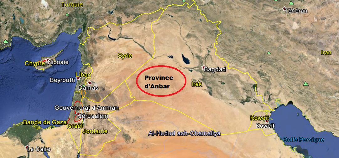 L'EIIL contrôle une partie de la province d'Anbar depuis le début de l'année.