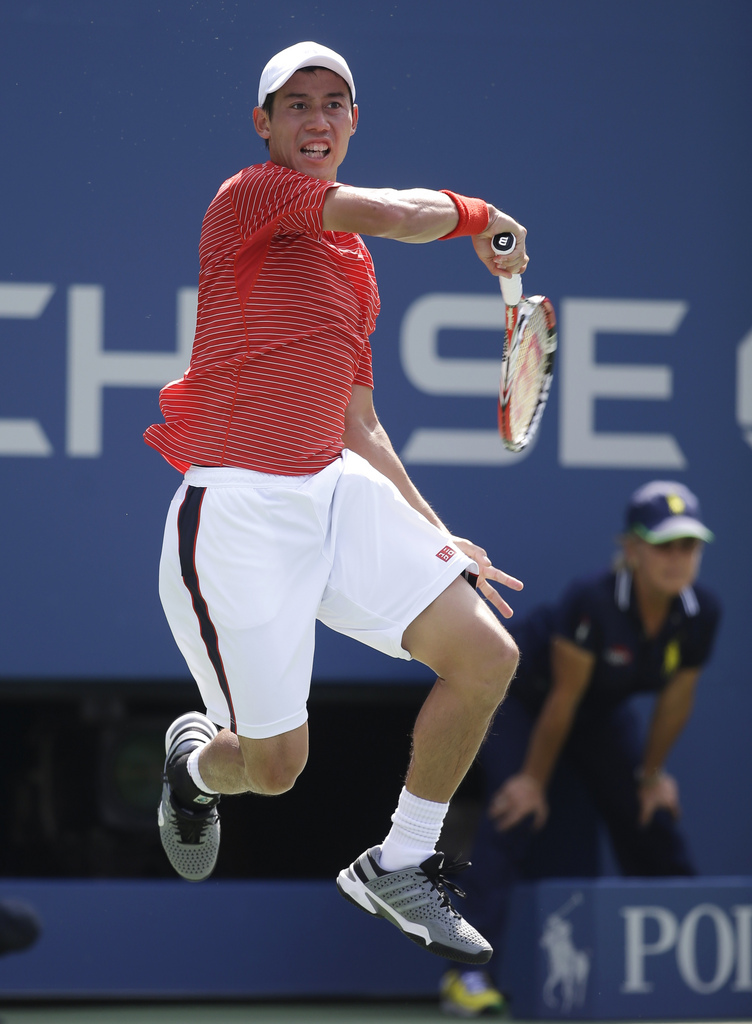 Kei Nishikori est dans la forme de sa vie lors de cet US Open 2014.