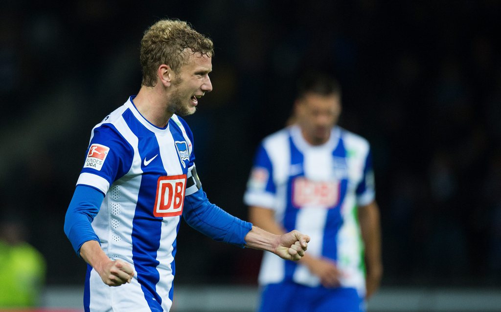Le défenseur du Hertha Berlin Fabian Lustenberger a été appelé en équipe nationale pour remplacer Fabian Schär.