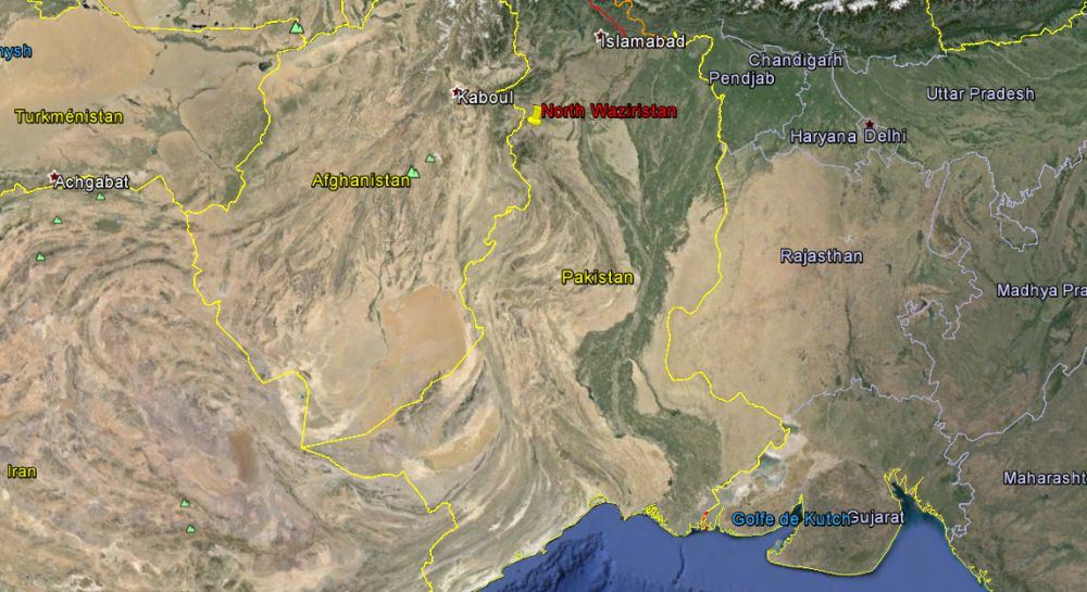 Les frappes ont eu lieu dans le Nord-Waziristan.