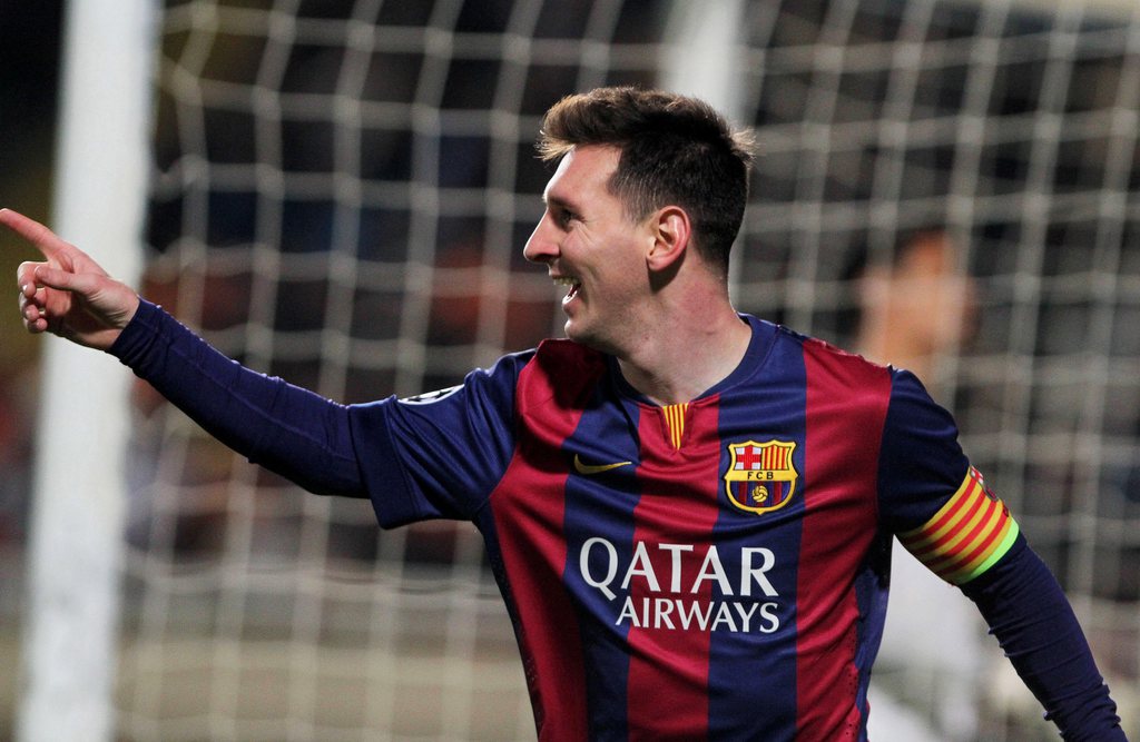 Lionel Messi est le meilleur butteur de l'histoire de la Ligue des Champions. 