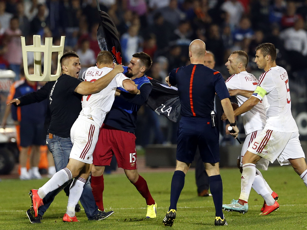Le match Serbie-Albanie du 14 octobre dernier avait été interrompu. La décision du TAS après ces incidents est contestée des deux côtés. 