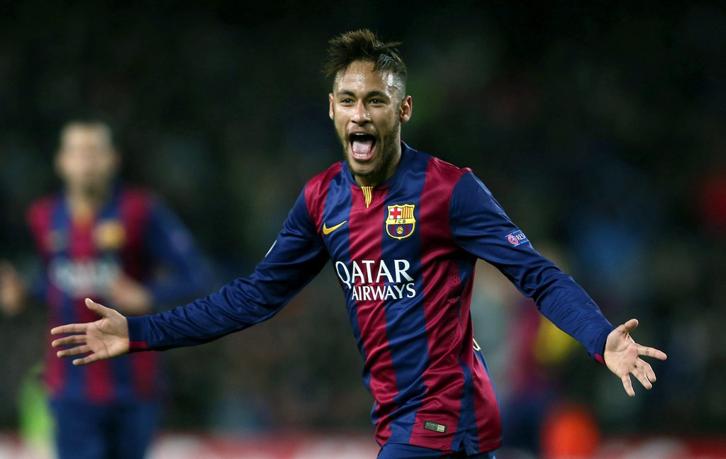Neymar, sous le maillot du Barça.