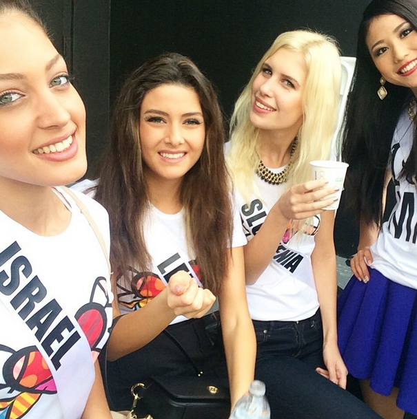 Un selfie de Miss Israël déclenche la fureur de Miss Liban.
