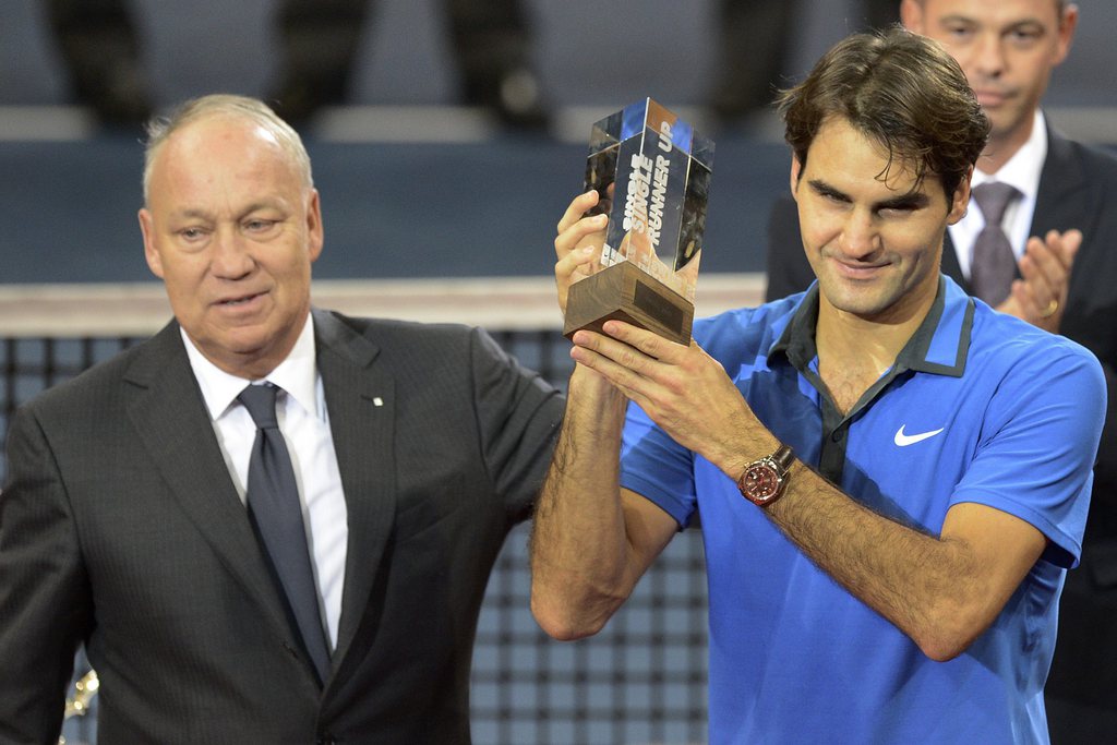 Roger Brennwald et Roger Federer ont retrouvé leur entente de 2012 (archives).