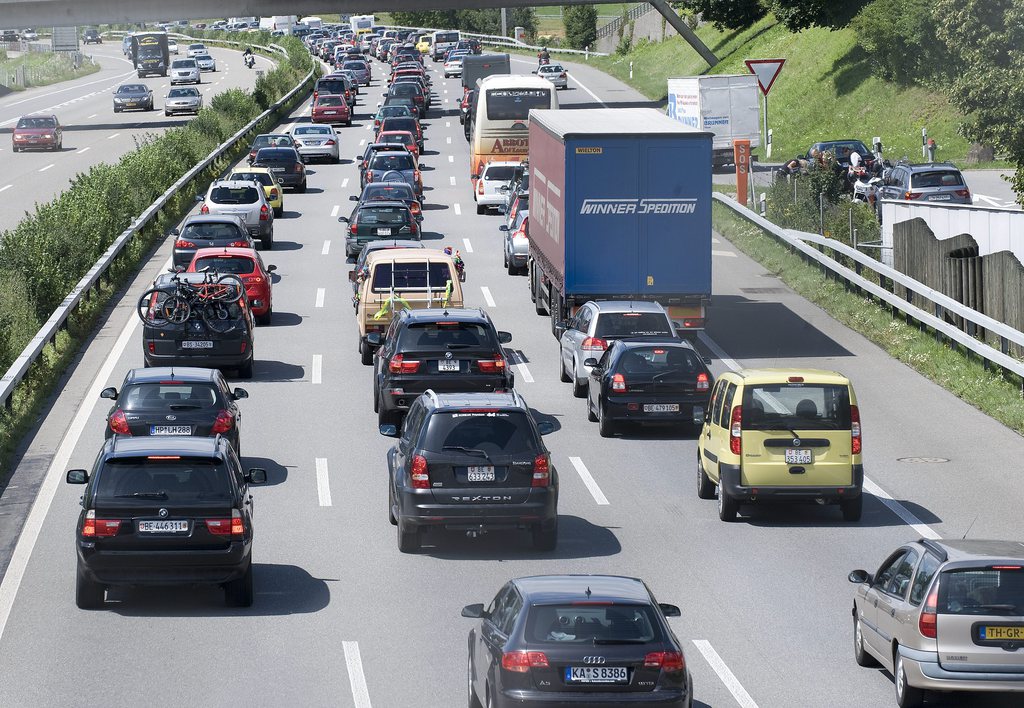 L'ensemble du trafic routier était perturbé sur la région bernoise.