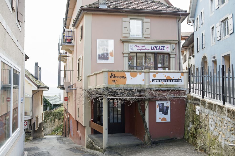 Le Centre culturel de la Béroche, dans le centre de Saint-Aubin.