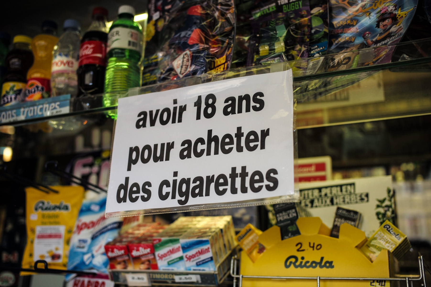 La vente de cigarettes est interdite aux mineurs dans le canton de Neuchâtel depuis le 1er janvier.