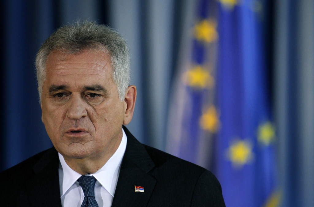 Le président serbe Tomislav Nikolic a comparé l'incident de samedi à ceux "ayant précédé la guerre en Bosnie".