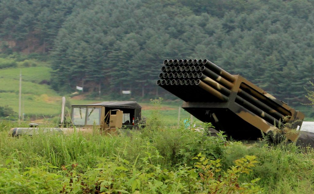 Les manoeuvres militaires se sont intensifiées en fin de semaine dernière entre les deux Corées.